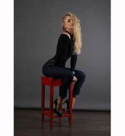 Боди черное VIXEN I-Style