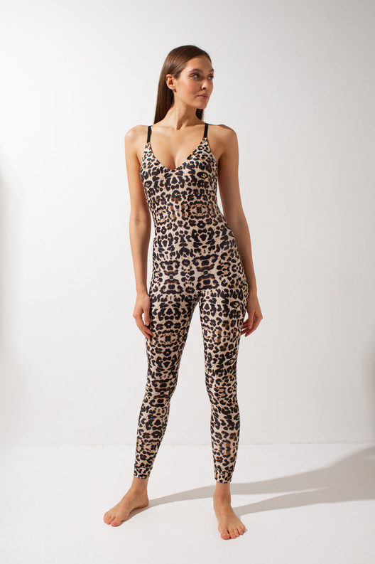 Комбинезон леопардовый Milana Shark