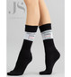 Носки черные WS4 Text Strong 014 Giulia