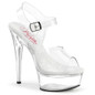 Босоножки на платформе Pleaser прозрачные EXC608/C/M