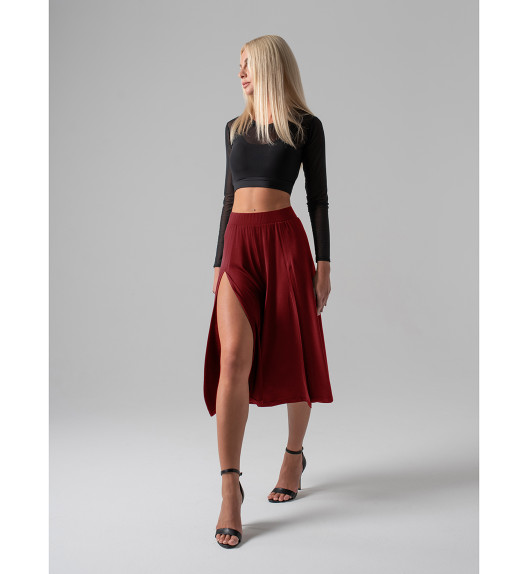 Кюлоты бордовые Mohiny I-Style