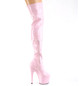 Ботфорты на платформе Pleaser розовые ADO3000HWR/BPHG/M