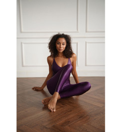 Комбинезон сливовый металлик Milana Shark