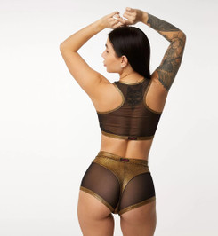 Топ золотой Anela Polerina