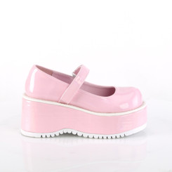 Туфли на платформе розовые Demonia DOLL01/BPHG