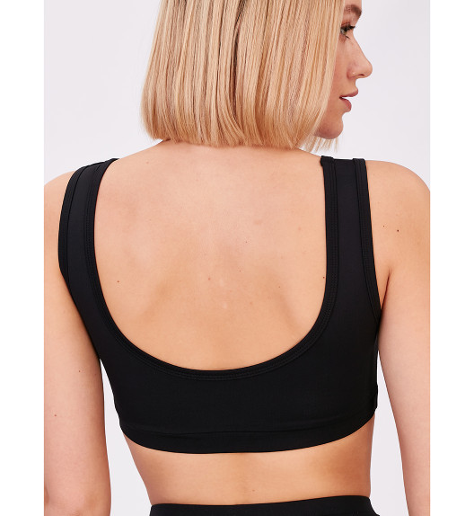 Топ черный Comfort