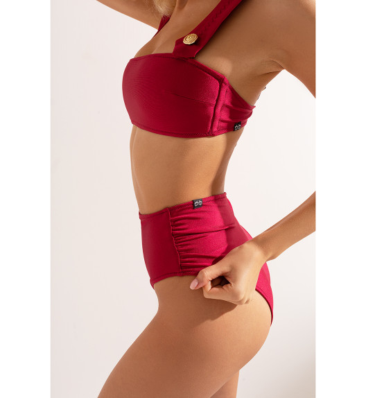 Топ бордовый Charlotte Shark