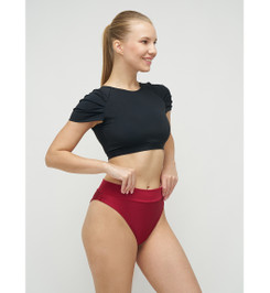 Шорты бордовые Bali Shark