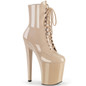 Ботильоны на платформе Pleaser бежевые XTM1020/ND/M
