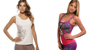 Топы удлиненные, майки