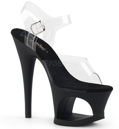Стрипы Pleaser черные MOON708/C/B