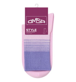 Носки розовые Style 554 Omsa