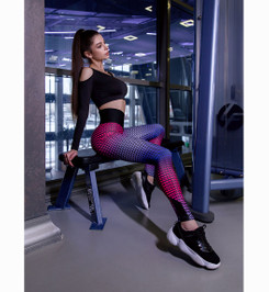 Лосины Six Deuce Fitness Series All Pink Leggings купить недорого,  заказать с доставкой в Москве