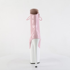 Ботильоны на платформе Pleaser розовые FLAM1020/BP/W