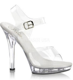 Туфли Pleaser прозрачные LIP108/C/M