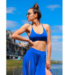 Топ синий Wonder I-Style