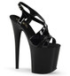 Стрипы Pleaser черные FLAM831/B/M
