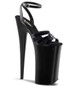 Босоножки Pleaser черные BEY012/B/M