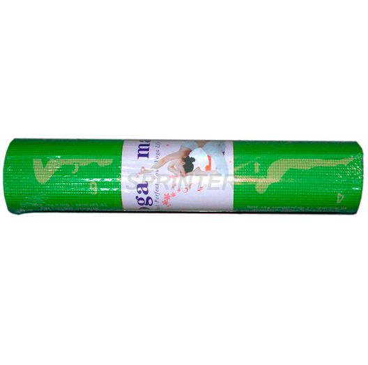 Коврик для йоги зеленый RW-6-З