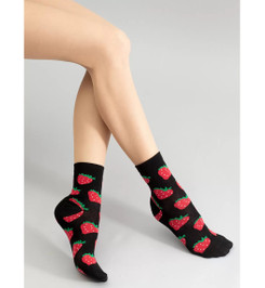 Носки черные WS3 Soft Berry 005 Giulia