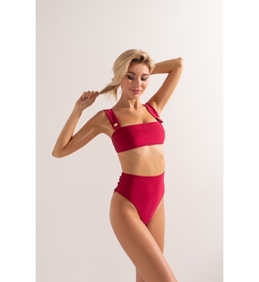 Топ бордовый Charlotte Shark