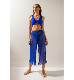 Кюлоты синие сетка Shark