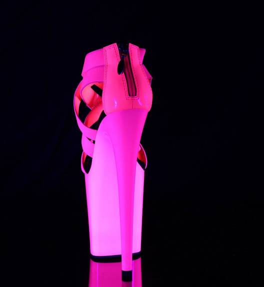 Стрипы Pleaser розовый неон FLAM869UV/NHPELSPT/M