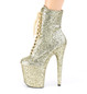 Ботильоны на платформе Pleaser золотые FLAM1020GWR/GG/M