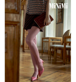 Колготки лиловые INTRECCIO 60 Minimi