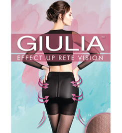 Колготки черные EFFECT UP RETE VISION Giulia
