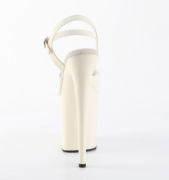 Стрипы Pleaser белые матовые FLAM809/O-WPU/M