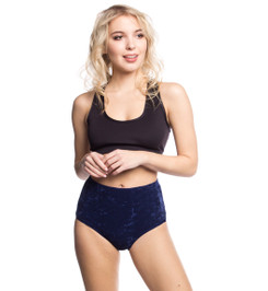 Шорты синие Bombshell Velvet Star