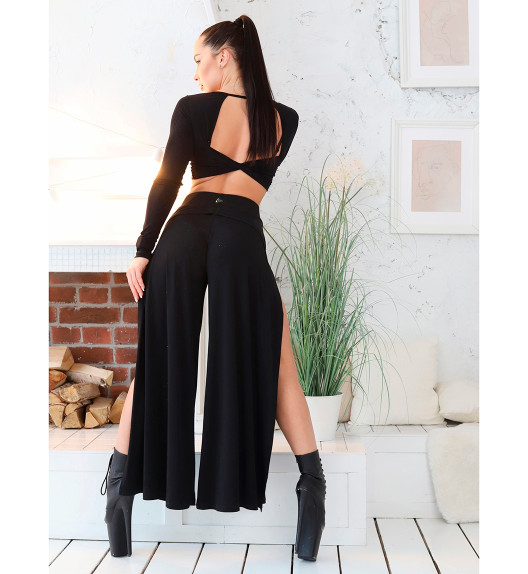 Топ черный Butterfly I-Style