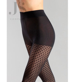 Колготки черные LATTICE 03 Gatta