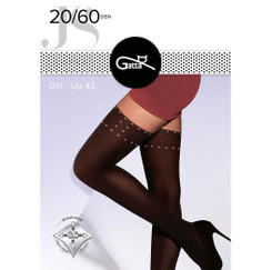 Колготки черные GIRL UP 43 Gatta