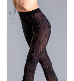 Колготки черные OPTICA 03 Gatta