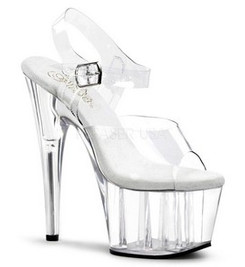 Босоножки Pleaser прозрачные ADO708/C/M