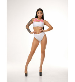 Шорты высокие белые Tango Polerina