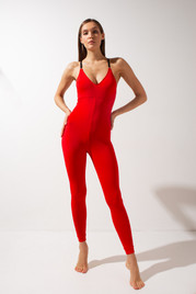 Комбинезон красный Milana Shark