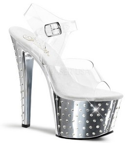 Туфли Pleaser со стразами STDUS708/C/SCH