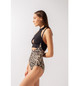 Шорты-Подтяжки двухсторонние Black-Leopard Shark