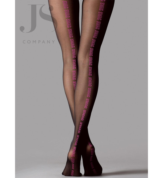 Колготки черные DAZZLE 01 Giulia