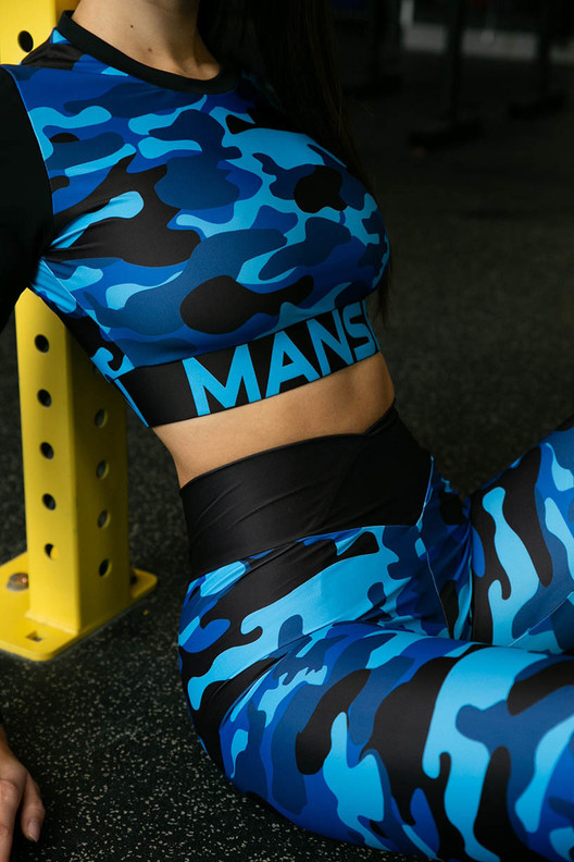 Рашгард Blue Military Mansen