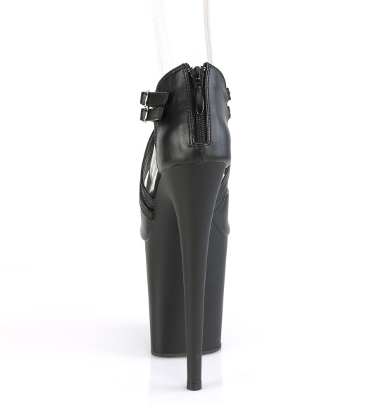 Туфли Pleaser черные FLAM865/BPU/M