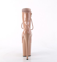 Ботильоны на платформе Pleaser розовые FLAM1020/BH/M