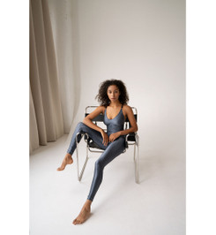 Комбинезон серый металлик Milana Shark