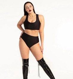 Топ черный Zeta Polerina