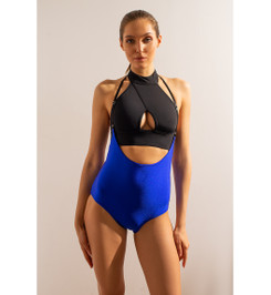 Шорты-Подтяжки синие Shark