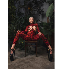 Комбинезон красный леопард Evil EXORCE