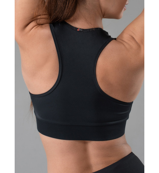 Топ черный Peony I-Style